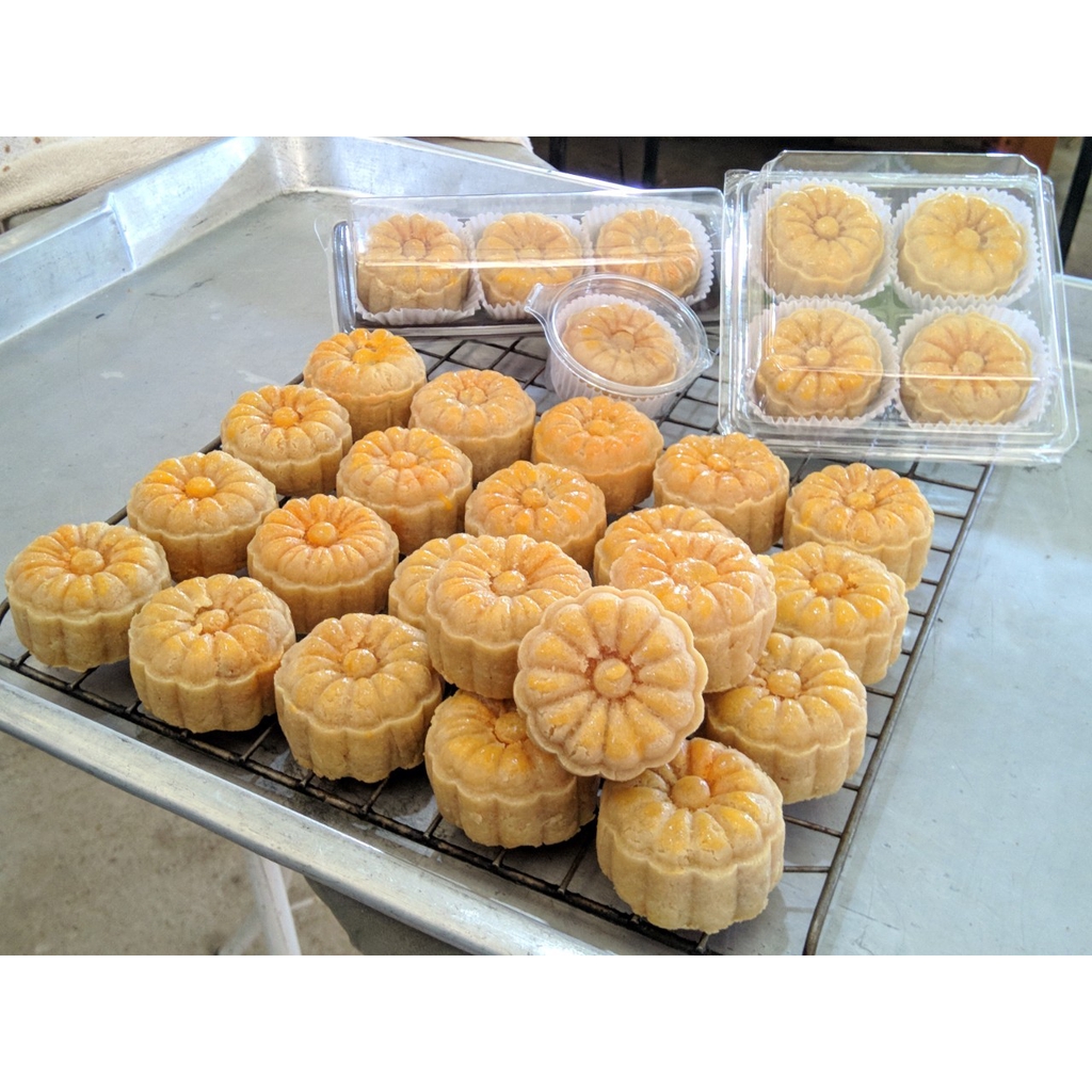 [KETO]ขนมเปี๊ยะคีโต ไส้อัลมอนด์ไข่เค็ม  ขนมคีโต ขนมไร้แป้งไร้น้ำตาล - รูปที่ 2