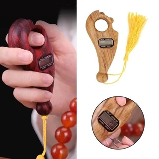 Tasbih Digital สวดมนต์ สำหรับมุสลิม เครื่องนับดิจิตอล สไตล์ลูกประคำ เปลี่ยนถ่านได้