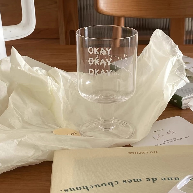 แก้วก้านใส OKAY OKAY สไตล์เกาหลี