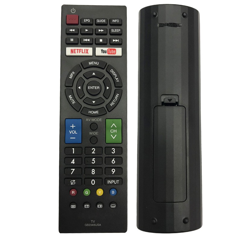 SHARP AQOUS SMART LED TV REMOTE CONTROL * * GB013WJSA GB254WJSA GA364WJSA LC-32M3H LC-40M3H LC-42D65