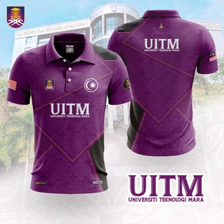 เสื้อกีฬาแขนสั้น ลาย UNIVERSITY DESIGN (UITM)