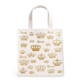 Harrods รุ่น Small Crowns Shopper Bag****พร้อมส่ง