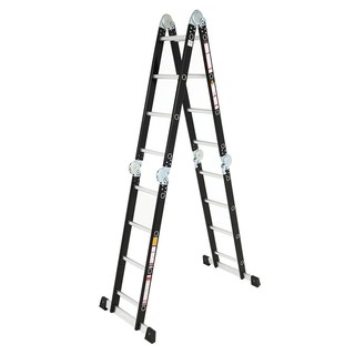 MULTI-PURPOSE LADDER MATALL 16-STEP 16” BLACK บันไดอเนกประสงค์  16 ขั้น สีดำ บันไดอเนกประสงค์ บันได เครื่องมือช่างและฮาร