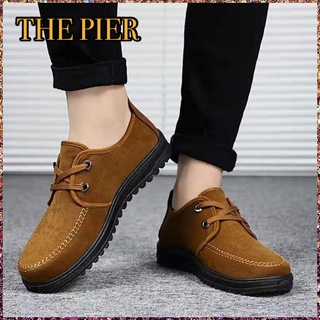 THE PIER🚚พร้อมส่ง รองเท้าลำลองผู้ชาย รองเท้าแฟชั่น มี 3 สีให้เลือก 39-44