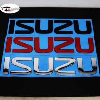 โลโก้ ISUZU ติดหน้า รถบรรทุก สำหรับ อีซูซุ ขนาดสูง 8 cm.