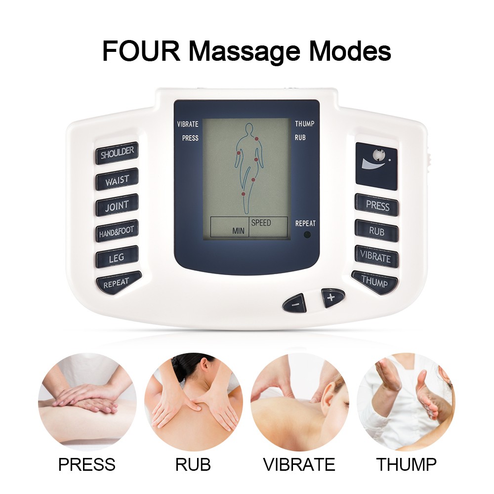 นวดขาElectric Tens Muscle Stimulator Digital Muscle Theray Full Body ...