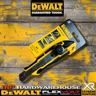 DeWALT มีดคัตเตอร์อเนกประสงค์ Snap-off ขนาด 18 mm. รุ่น DWHT10332-0