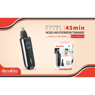 decakila รุ่น KMHR002W เครื่องกันเล็มขนจมูกและคิ้วแบตเตอรี (Nose and eyebrow trimmer) คุณภาพดี