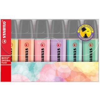 ปากกาเน้นข้อความ Stabilo Boss Pastel Set