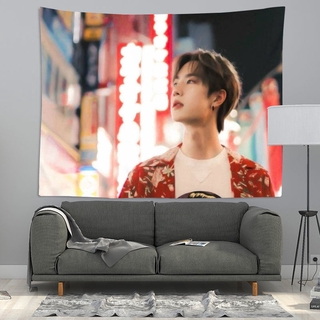 หวังอี้ป๋อWangYibo fans surrounding background cloth dormitory room bedroom decoration hanging clothพื้นหลังผ้าแขวนตกแต่งหอพื้นหอพัก (Series 3)