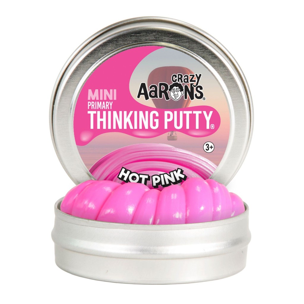 Crazy Aaron's Thinking Putty รุ่น PRIMARY - Hot Pink สีชมพู ขนาด 2 นิ้ว