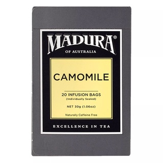 Madura Camomile Tea มาดูร่า ชาคาโมมายล์ 1.5g x 20teabags