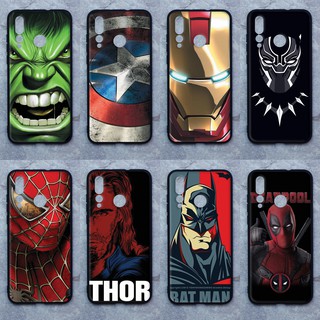 เคสโทรศัพท์ Huawei Nova4 ลายมาเวล เคสมือถือ Case เคส ขอบนิ่มหลังแข็ง ไม่ขูดตัวเครื่อง ไม่กัดขอบ งามสีสวย คมชัด เคสสกรีน