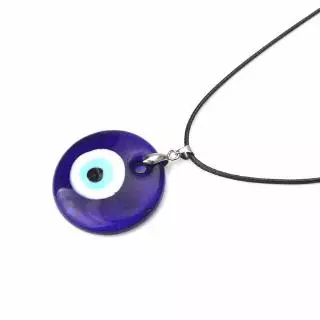 สร้อยคอนําโชคsanx sh evil eye สีฟ้าน้ำเงิน