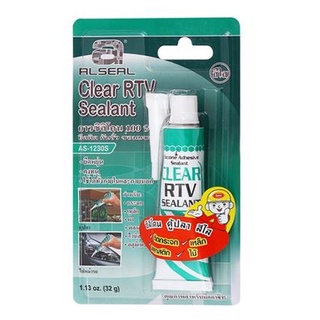 กาวซิลิโคน AL SEAL  สีใส ขนาด 32 กรัม จำนวน 1ชิ้น