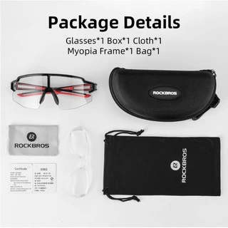 【TH Delivery】ROCKBROS แว่นตากันแดด สําหรับการเล่นกีฬา ขี่จักรยาน แฟชั่น Unisex กันรังสี UV400