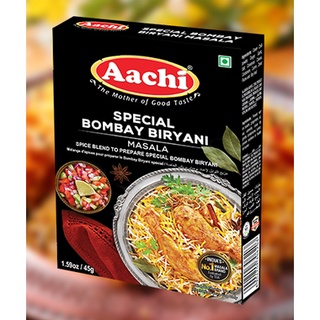 Aachi Special Bombay Biryani 45g -- อาชิ สเปเชียล เครื่องเทศข้าวหมกบิรยานี 45g