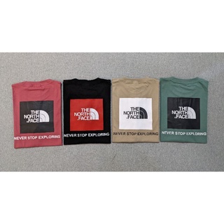 เสื้อยืด พิมพ์ลาย The North Face Box Never Stop Exploring สําหรับผู้ชาย