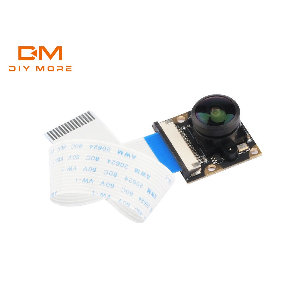 Diymore โมดูลเลนส์ฟิชอาย Cmos 1/4 นิ้ว สําหรับ Raspberry Pi 3/4 5Mp 2592*1944 Ov5647
