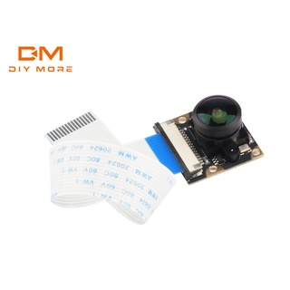 Diymore โมดูลเลนส์ฟิชอาย Cmos 1/4 นิ้ว สําหรับ Raspberry Pi 3/4 5Mp 2592*1944 Ov5647