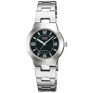 Casio นาฬิกาข้อมือ สายสแตนเลส รุ่น LTP-1241D-1ADF-Silver