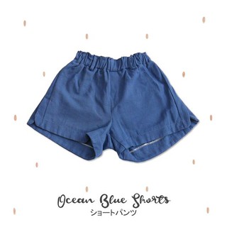 เสื้อผ้าเด็ก - OCEAN BLUE SHORTS กางเกง ใส่สบาย