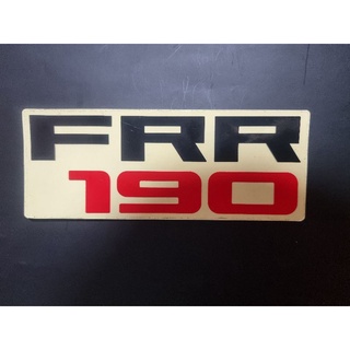 สติ้กเก้อติดแผงหน้าด้านซ้าย/ติดข้างประตูFRR190