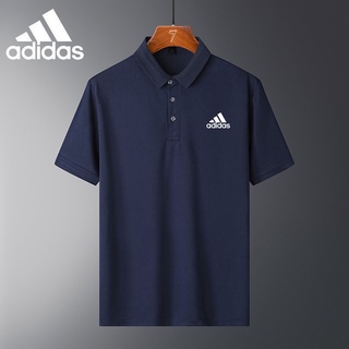 【หลายสี】Adidas เสื้อโปโลแขนสั้น ลําลอง เหมาะกับการถ่ายภาพ แฟชั่นฤดูร้อน สําหรับผู้ชาย