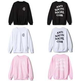 [แท้ 100%] เสื้อ ANTI SOCIAL SOCIAL CLUB CREWNECK