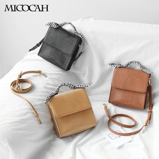 MICOCAH กระเป๋าแฟชั่น กระเป๋าถือ กระเป๋าสะพาย(สำหรับผู้หญิง) ขนาด 10.5x14x21 cm