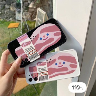 เคสโทรศัพท์ เคสมือถือ 📦 🥓เบคอนพื้นดำ,พื้นขาว