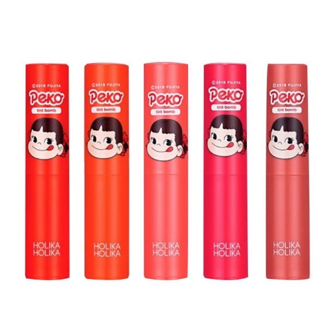 แท้/พร้อมส่ง Holika Peko Water Drop Tint Bomb ลิปเปโกะ จากเกาหลี