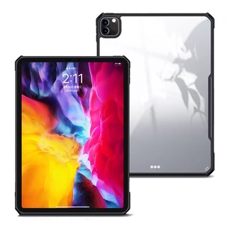 XUNDD เคสสำหรับ iPad Pro 11 (2020/2021/2022) เคสกันกระแทกแบบใส ขอบนิ่ม-ด้านหลังแข็ง ด้านหลังใส
