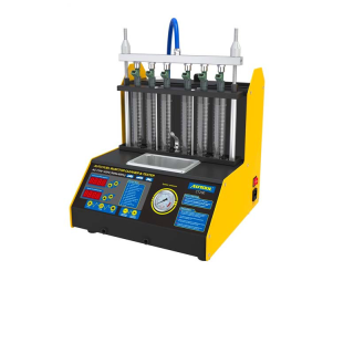 AUTOOL รับประกัน 3 ปี CT200 ทำความสะอาดหัวฉีด เชื้อเพลิงรถยนต์ ทำความสะอาดอัลตราโซนิก 6 สูบ (ฟรี ขั้วต่อหัวฉีดรถจักรยานยนต์ 6 อัน)