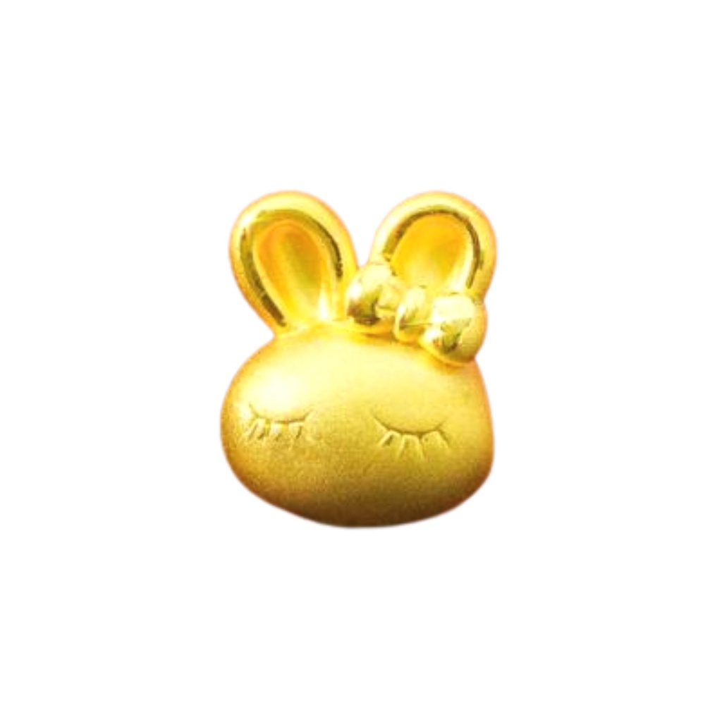 TAKA Jewellery 999 Pure Gold Charm Bunny