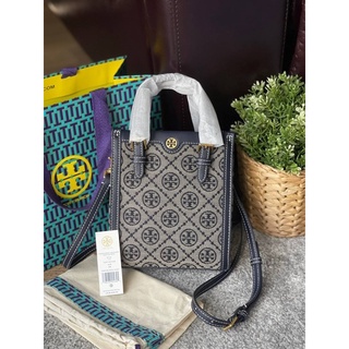 งานช็อป 💕 Tory burch t monogram jacquard mini tote