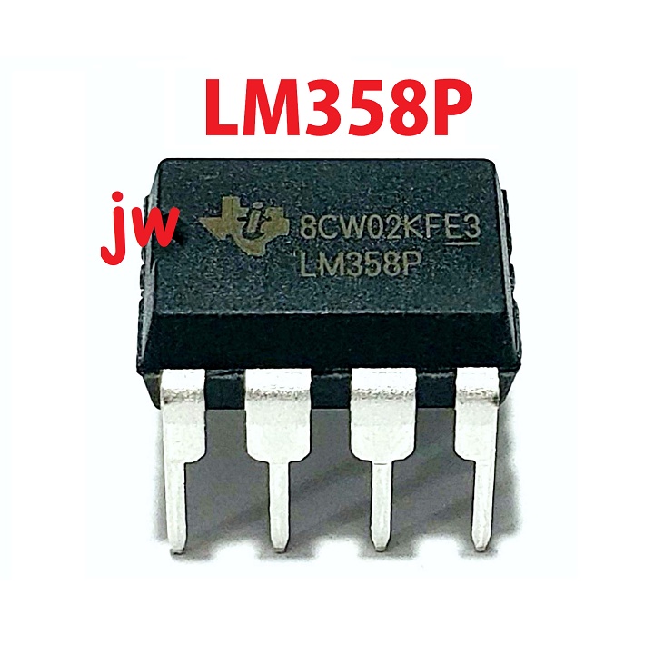 LM358P LM358N LM358 358 DIP8 เครื่องขยายเสียงการทํางานคู่