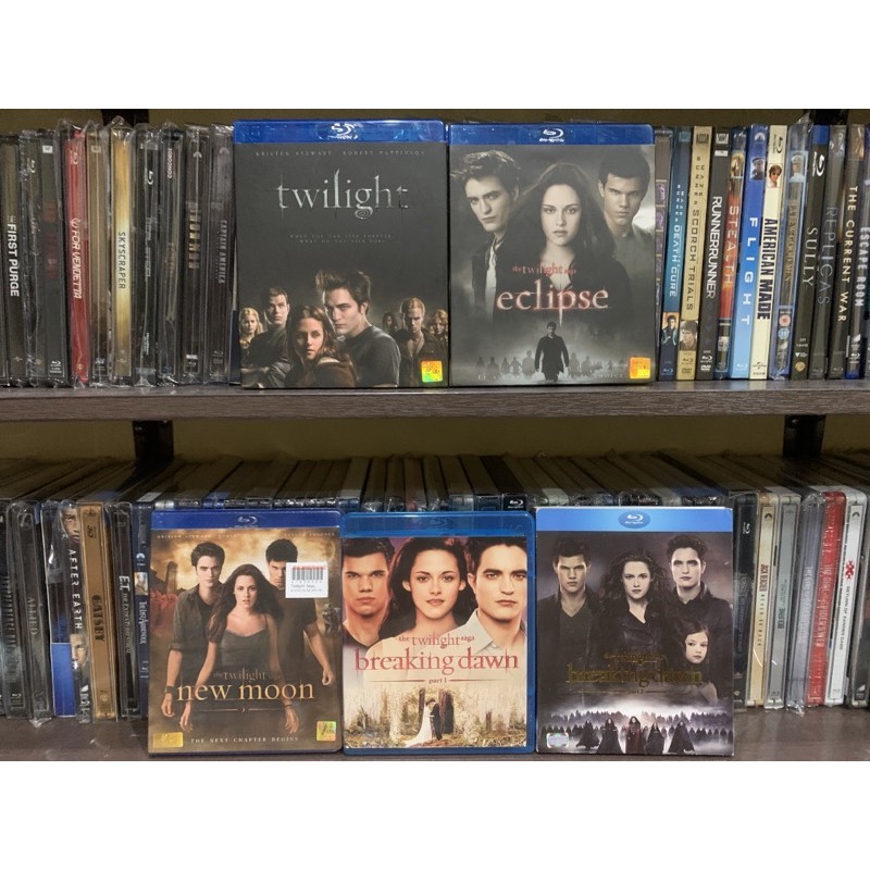 Vampire Twilight Collection ครบ 5 ภาค หนังดีตลอดกาล น่าสะสม แท้ทุกภาค