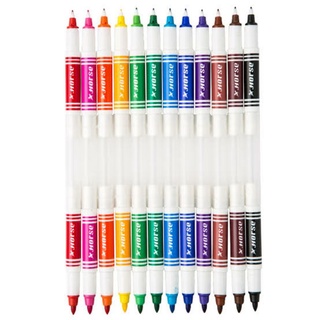ปากกาสีน้ำ แพ็ค12สี ตราม้า H-220
