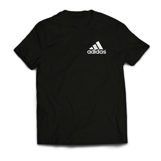 Adidas_t shirt Small LOGO Sportswearคุณภาพสูง 100% Cottonส่วนลด