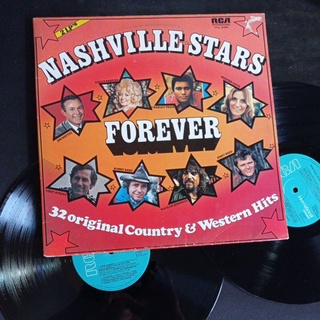 แผ่นเสียง 12 นิ้ว 2 LP รวมเพลงคันทรี่ฮิต 32 Original Country&amp;western hits ทดลองฟังได้ครับ