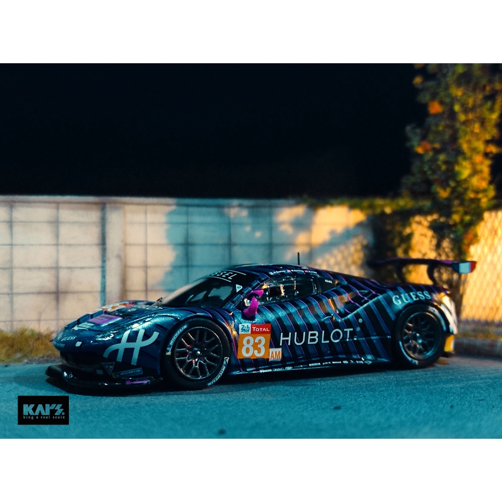 (tarmac works) Ferrari 488 GTE 24h of Le Mans 2019 Frey / Gatting / Gostner Officially licensed by F