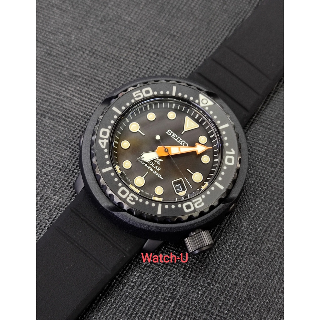 ช้อปดีมีคืน นาฬิกาSEIKO PROSPEX Limited Edition 5,000 เรือนทั่วโลก รุ่น SNE577P1 SNE577P SNE577 "BABY TUNA BLACK SERIES"