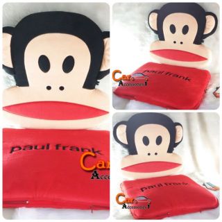 ลิขสิทธิ์แท้ 100% พร้อมส่ง! เบาะรองนั่งพร้อมพนักพิงพอลล์แฟรงค์ Paul Frank