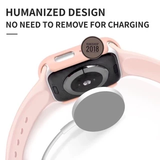 พร้อมส่งจากไทย Case ใช้สำหรับ Smart Watch Series 11/10/9/8/7/6/SE/5/4/3/2/1 พร้อมกระจกกันรอยหน้าจอ คลุมรอบด้าน เคสกระจก