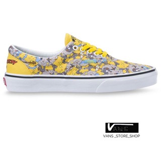 VANS ERA X THE SIMPSONS THE SIMPSONS ITCHY &amp; SCRATCHY SNEAKERS สินค้ามีประกันแท้