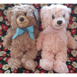 Teddy Bear JAPAN น้องหมีเท็ดดี้แบร์ของแท้จากญี่ปุ่นน่ารักมากค่า 30cm ได้ทั้ง2ตัว คู่ละ550 บาท ค่ะ