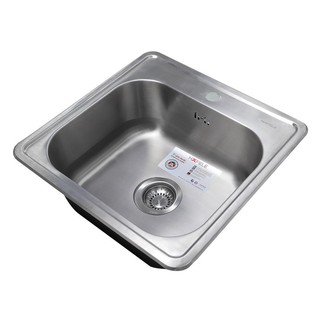 Embedded sink BUILT-IN SINK 1B HAFELE LUCIANO 495.39.407 STAINLESS STEEL Sink device Kitchen equipment อ่างล้างจานฝัง ซิ