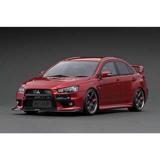 Ignition Model 1/18 Mitsubishi Lancer Evolution X (CZ4A) Red Metallic