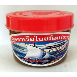 กะปิ ตราเรือใบ น้ำหนัก 500 กรัม